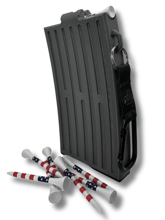 Golf Tee Dispenser Gun Grey