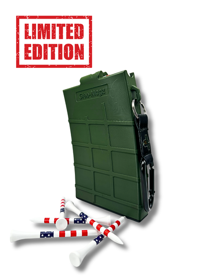 Golf Tee Dispenser - Army Green